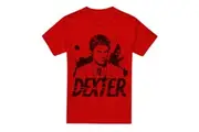 Dexter Unisex Adult Splatter T-Shirt (Red) - UTTV15329