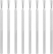 UNICRAFTALE 8Pcs Clay Ceramic Needle Detail Tools Feather Wire Texture Tool for Clay Pottery Sculpting Clay Needle Tools Modeling Sculpture Pottery Sculpture Needle 13.5x0.6cm
