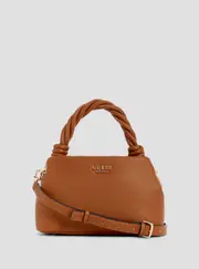 GUESS Women's Brown Sansa Crossbody Bag