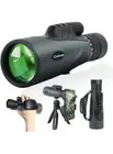 10-30x50 Monoculars for Adults High Powered Monocular Telescope with Smartpho...