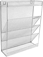SHINEOFI Hanging Metal Wall File File Holders Office Wall Organizer Door Folder Holder Lightweight Portable Storage