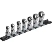 NEW TONE HRM307F Flex Ratchet Glasses Socket Set with Holder 0.3 inch (9.5 mm)