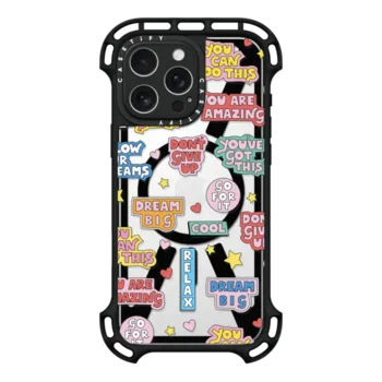 iPhone 16 Pro Max Ultra Bounce Case MagSafe Compatible Positivity Pack by Martina Martian