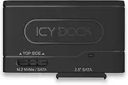 ICY DOCK EZ Adapter MB104U-1SMB - 1x 2.5 Inch SATA or 1x M.2 NVMe/SATA SSD to USB 3.2 Gen2 10Gbps Docking Station/Reader
