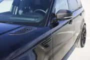 Carbon Fiber Style Replacement Mirror Cover Cap For LR Range Rover Sport 2014-22