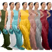 Fringe Pants Set