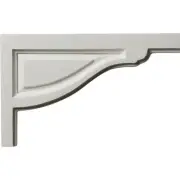 SB11X07TR-R Large Traditional Right Stair Brackets 11 3/4"W x 7 3/8"H x 1/2"D...