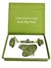 Jade Roller for Face & Gua Sha Scraping Massage Tool Anti Aging & Wrinkle Tool