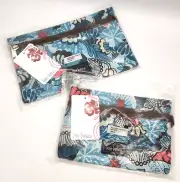 Rare NWT Lexie Barnes Matching Set of Mini Bags in Pacifica Print