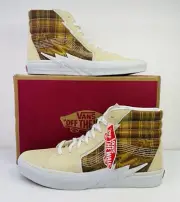 Vans Sk8-Hi Bolt Liquify Biscotti White Men's Size 13 BRAND NEW
