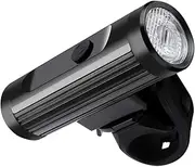 Mipcase 1pc Headlights Front Night Cycle Lights Headlight Rechargeable Lights Cycling Bike Lamp Bike Floodlight Flashlight Black Aluminum Alloy