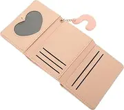 [WRITWAA] Small Coin Purse Fashionable Stylish Pouch Wallet for Women Student Change Holder Organized Coin Storage Foldable Design