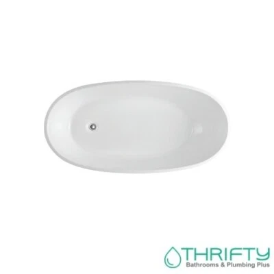 Poseidon Veda Freestanding Bathtub Gloss White VBT1690