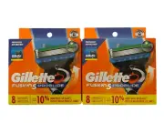 Gillette Fusion5 Proglide Razor Blade 16 Cartridges Refill Men (2 Packs of 8)