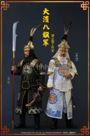 Yuzhimao Studio Qing Dynasty Eight Banners White Banner Army 1/6 Figure In Stock