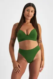 [Bonds] Bonds Women's Bases Seamless String Bikini in Fiddle Fig Size: 8 8 Fiddle Fig