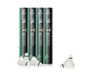 12Pcs Goose Feather Shuttlecocks Stable & Durable Sports Training Badminton Balls - 6