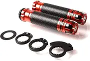 Handlebar Kits Motorcycle Accessories Brake Clutch Levers Handlebar Grip Handle Hand Grips for CBF1000 CBF1000A 2010 2011 2012 2013 (Color : Red)