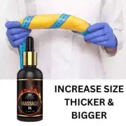 NEW XXXL GAIN 14+ INCHES ENLARGER GROWTH FASTER OIL for men | - 30 ML