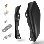 Hogworkz HW159117 Denim Black Mid-Frame Air Heat Deflectors 09-19 Harley Touring