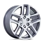 Performance Replicas PR203 22X9 6X139.7 28mm Gunmetal Machined Wheel