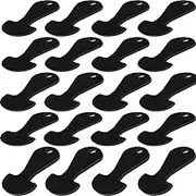 20 Pcs Shopping Trolley Release Key - Black Tokens for Meters, Change or Grocery Cart Removal