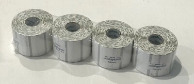 4pk National Checking DCG-DP22-4MC 2” x 1” Durapeel Blank Removable White Labels