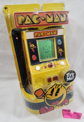 Pac-Man LCD Game Basic Fun Small Arcade Cab Handheld 09521 PacMan BasicFun 2016