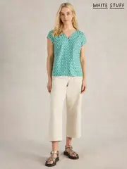 White Stuff Green Rae Top (F97381) | $104