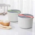 New Microwave Oven Rice Cooker Portable Food Container Steamer, Bento Box Use