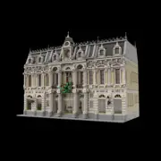 MOC-98927 Modular The Royal Opera Building Classical Architecture 6633 Pieces