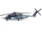 2023 Sikorsky MH-53E Sea Dragon Helicopter 1/72 Diecast Model Navy Black Stal...