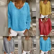 Women's Wool Knitted Outer Wear Sun Protection Knitted Hooded Thin Loose Sweater