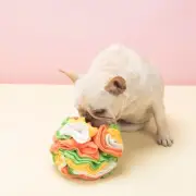 1pc Dog Sniff Ball Toy Funny Grinding Toy Puppy Training Toy Pet Foraging Toy
