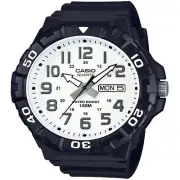 Casio Diver 52 mm White Men's Watch - MRW210H7AV Oversize New