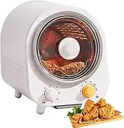 Electric Rotisserie Oven for Chicken, 4-in-1 Large Capacity Rotating Grill with Timer & Temp Control, Smokeless Indoor Oven for Kebabs, Skewers, Roasts, BBQ, and Shawarma