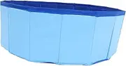 Portable Foldable Dog Pool Large Dog Bathtub Collapsible Pet Swimming Pool for Outdoor Fun