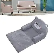 Plush Foldable Children Armchair, Cartoon Toddler Sofa with Easy to Clean Fabric and Comfortable Design for Living Room Bedroom (2 Tier)