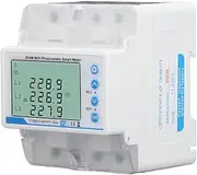 WiFi Photovoltaic Smart Energy Meter Protection LCD Display for Monitoring Voltage Current Power Factor 60‑300V 100A