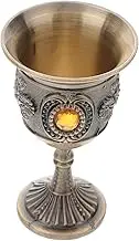 Wine Cup Goblet Martini Zinc Alloy Bronze High Leg Russian Unique Design Sturdy Graceful