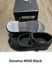 Danshuz Tap Shoes Black Patent #530