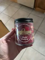 Bath & body works candle frosted cranberry 7 ounce NEW!