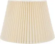 PRETYZOOM Bedroom Decor Small Lampshade for Table Lamp Bedside Lamp, Pleated Lamp Shade Cover Replacement, 8.8x6.9 Inch (Spider) Bedside Light
