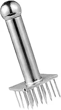 Ciieeo Meat Tenderizer Mallet Pork Tenderizer Hammer 18-pin Stainless Steel Meat Mallet Kitchen Tool Meat Puncture Tool