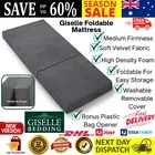 Folding Single Portable Sofa Bed Mattress Fold-able Cushion Lounge Chair Guest