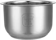 [Amosfun] Rice Cooker Inner Pot Replacement Liner Multi Purpose Cooking Container for Rice Cakes More Portable Design Capacity Kitchen Accessory