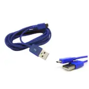 50X 3FT MICRO USB DATA SYNC CHARGER CABLE BLUE DROID HTC EVO ONE NEXUS KINDLE