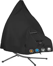 STAYDEN Patio Hanging Chaise Lounge Cover 1200D Waterproof Hammock Cover Outdoor Swing Chair Cover 73 Inch
