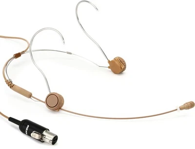Shure TwinPlex TH53C/O-MTQG Omnidirectional Headset Microphone with TA4F