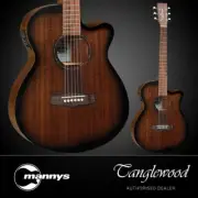 Tanglewood TWCRSFCE Crossroads SuperFolk Acoustic Electric Guitar (Vintage Satin